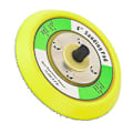 Miniatyrbillede 3 af 5: 4in Pneumatisk Slibemaskine Slibepude - Selvklæbende Skiveplade til Sandpapir Polering, Holdbar & Nem at Installere, Perfekt til Glat Finish &