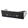 Pikkukuva 3 / 5: USB 3.2 Etupaneelin Hub Multi-USB-paikka USB3.2 Gen2 Type-C Super-Speed -portti
