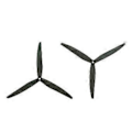 Miniatyrbillede 3 af 5: 1270-3 Blad Propel FPV CW CCW Props Glasfiber Nylon Propel til FPV 12 tommer FPV RC Multirotor DIY Dele