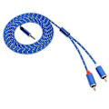 Pikkukuva 3 / 4: o Kaapeli Hi Fi Stereo, 3,5 mm - 2RCA o o Kaapeli RCA o Kaapeli Vaivaton Asennus