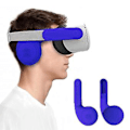 Miniatyrbilde 2 av 5: Silikonøre for VR-headset Forbedret lydløsning VR-tilbehør Støyreduserende øreklokker - blå