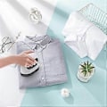 Miniatyrbild 4 av 4: Mini Värmepressmaskin T-Shirt Tryck Enkel Värmeöverföring Press Järnmaskiner för Kläder DIY Hem, EU-kontakt