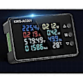 Miniatyrbild 3 av 5: Digital Display Ström Voltmeter 50-300v Ac Wattmeter Multifunktionell Elektrisk Mätare Detektor Ac100a