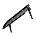 Miniatyrbilde 2 av 2: 1 stk. Punch-fri Router Hylle Diverse Hylle Enkel Veggmontert Oppbevaringsholder
