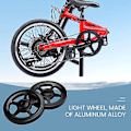 Miniatyrbillede 5 af 5: Ycle Easywheel Letmetfælge Easy Wheels Bolte Til