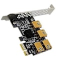 Pikkukuva 5 / 5: PCI-E Riser -kortti 1x - 16x Adapterikortti PCI-E Näytönohjain Riser 16X Paikat