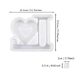 Miniatyrbillede 4 af 5: Harpiksform S Silikone Epoxy Billedrammer Form Plantevase Harpiksform