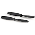 Miniatyrbild 4 av 5: 8 Par Cw/ccw Propeller Propellerblad För Rc 60mm Mini Racing Drone Quadcopter Flygplan Uav Reservdelar Tillbehör Komponent Svart