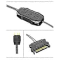 Pikkukuva 4 / 5: Controller Mate Manuaalinen Osoitettava Rgb-ohjain Argb Led-ohjain Sata 15-nastainen - 3-nastainen Argb Led