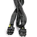 Miniatyrbilde 5 av 5: CPU 8-pin hann til CPU 8(4+4)-pin hann, EPS-12V hovedkort strømadapterkabel for modulær strømforsyning
