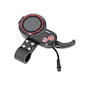 Miniatyrbillede 1 af 5: 36/48v LED Display Med Gashåndtag, Hastighed, Kilometerstand, Elektrisk Scooter -01 Meter, Vandtæt Hoved