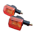 Miniatyrbilde 1 av 5: Motorsykkel Blinklys Scooter Indikator Deler Motorsykkel Blinklys Lampe Blinklys For 125 Cb