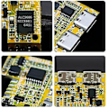 Miniatyrbillede 3 af 5: Type-c Digital O Adapter Modul Alc5686led Lytter Til Sange Og Oplader 2 I 1 Digital O De Board
