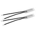 Miniatyrbillede 4 af 5: 2 stk. KSD9700 Termisk Kontakt, Normalt Lukket Temperaturkontrol Termostat 140℃, Termisk Beskyttelse mod Overophedning, Nem at Installere & Holdbar