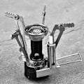 Miniatyrbilde 3 av 4: Camping Gasskomfyr Mini Bærbar Lett Gasskomfyr Brenner for Utendørs Camping Piknik Fotturer
