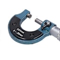 Miniatyrbillede 2 af 4: Udvendig mikrometer rustfrit stål høj præcision tykkelsesmåleværktøj med skruenøgle 0,01 mm 0-25 mm