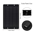 Miniatyrbild 5 av 5: Solpanel Fläkt Kit, 10w 12v Solar Ed Fläkt Utomhus, Portabel Ilator Utsugsfläkt