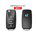 Miniatyrbillede 3 af 5: Keydiy B08-3 Fjernbetjening Bilnøgle Universal 3 Knapper Til Style Til Kd900/-x2 Mini/ Urg200 Program