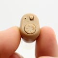 Miniatyrbild 5 av 5: 1 Set K-86 Digital Hörapparat i Örat Ljudförstärkare Justerbar 3 Storlekar Öronproppar