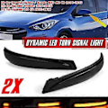 Miniatyrbillede 3 af 5: 2X LED Dynamisk Blinklys Indikator Lys Sidespejl Lys til Avante MK5 UD 2011-15 I30