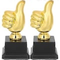 Miniatyrbilde 1 av 3: 2 stk. Fantastisk Tommeltrofé Tommelpris Trofé Barnetrofé Barnepremie For Konkurranse