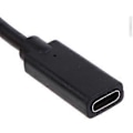 Miniatyrbild 2 av 5: USB C Typ C Hona till Micro USB Hane Sladd Synk OTG Laddning Datakabel Sladd för Telefoner Surfplattor PC Hållbar