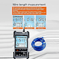 Miniatyrbilde 2 av 5: Et618 Kabeltester med LCD-skjerm S Digital Søk PoE Kabel Wiremap Tester ID