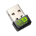 Miniatyrbilde 1 av 5: 150 Mbps USB 2.4G WiFi-mottaker Plug and Play Driver WiFi-adapter for bærbar PC stasjonær datamaskin