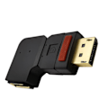 Pikkukuva 1 / 5: DisplayPort-jatkoliitin, uros-naaras, 60 Hz, lukolla, 1 kpl