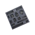 Miniatyrbillede 1 af 5: Grafitform 11 Huller Form Metal Smelteform Til Sølv