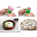 Miniatyrbillede 2 af 3: 2 stk. Baozi Maker Bao Steamer Dumpling Maker Baozi Form Tilfældig Farve