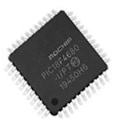 Miniatyrbild 1 av 5: Pic18f4680-i/pt Tqfp-44 Mikrokontrollerprocessor Mikrokontroller Ic