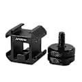 Miniatyrbild 2 av 5: Andoer 3 Cold Shoe-fäste Adapter Kameramontering för DSLR-kamera för LED-videolampa Mikrofon Monitor