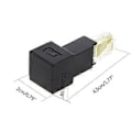 Miniatyrbilde 4 av 4: RJ45 Kobling Hann til Hunn Ethernet Kobling for Cat5e Ethernet Kabel Forlenger