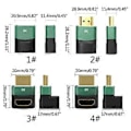 Miniatyrbillede 3 af 5: HDMI-kompatibel 2.1 Adapter Forlænger 8K 60Hz 4K 120Hz 48Gbps eARC HDR Video
