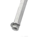 Pikkukuva 4 / 4: 5 kpl Pitkä tankomutteri Kuusiokytkentä Sisäkierre Suora tanko Ruostumaton teräs Gobildalle Halk. 8mm410640080640