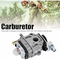 Miniatyrbillede 2 af 5: Karburator til Weedeater 1E34F 1E36F TU26 TL26 Karburator Carb Udskiftningssæt til Weedeater Græstrimmer Buskrydder 26cc 33cc 10mm