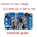 Pikkukuva 2 / 5: Virta Jännite Moduuli 0/4-20mA - 0-3.3V 5V 10V Jännitelähetin