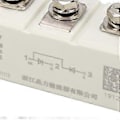Miniatyrbillede 3 af 4: Stor Strøm Halvleder Ensretter Modul Svejset Struktur 3 Terminaler Diode Ensretter Modul 200A 1600V