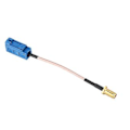 Pikkukuva 4 / 5: 13 cm auton GPS-antennin adapterikaapeli Fakra - SMA -adapteri, hieno kupariliitinkaapeli