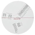 Miniatyrbilde 3 av 5: Anti-skli LP Vinyl Plate Pickup Kalibreringsplate Avstandsmåler Protractor Justeringsverktøy Linjal For Platespiller Tilbehør