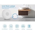 Miniatyrbillede 3 af 5: Tuya Zigbee Vand Sensor Vanddetektor til Hjem Fjernbetjent Alarm Sikkerhed Overrislingssensor Smart Home