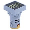 Miniatyrbillede 4 af 5: AD16‑22FSV Frostet Panel Digital Spændingssignalindikator Spændingsmålerindikator 60~500V AC Gul