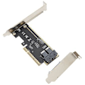 Miniatyrbillede 1 af 4: PCIE Riser-kort, PCIE X8 til U.2 PCIE Adapterkort PCIE Adapterkort Robust og Slidstærkt