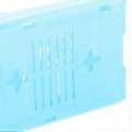Miniatyrbillede 2 af 4: Beskyttende skal Frosted Case Cover ABS til Raspberry Pi 3B 3B+ E Style med skruer (Blå)