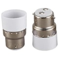 Miniatyrbillede 2 af 5: Ac B22 til E14 Base Sokkel Lampe Pære Adapter H 4 stk