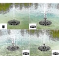 Miniatyrbilde 3 av 5: Solcelledrevet fontene, hagefontene dam pumpe flytende fontene solpumpe for hage, fuglebad, dam, fisketank