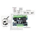 Miniatyrbillede 5 af 5: 12V Adgangskontrol med Magnetlås Portadgangssystem Sæt Touch Memory TM Læser PCB Adgangskontrolkort D