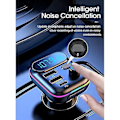 Pikkukuva 5 / 5: Bluetooth-sovitin autoon FM-lähetin autoadapteri Type-c Pd+qc3.0 Nopea USB-laturi, Hands Free C
