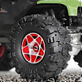 Miniatyrbild 2 av 5: 4st 1.0 tum Metall Beadlock Hjulnav Fälg för 1/18 1/24 RC Crawler Bil TRX4M Uppgraderingsdelar Tillbehör Brun